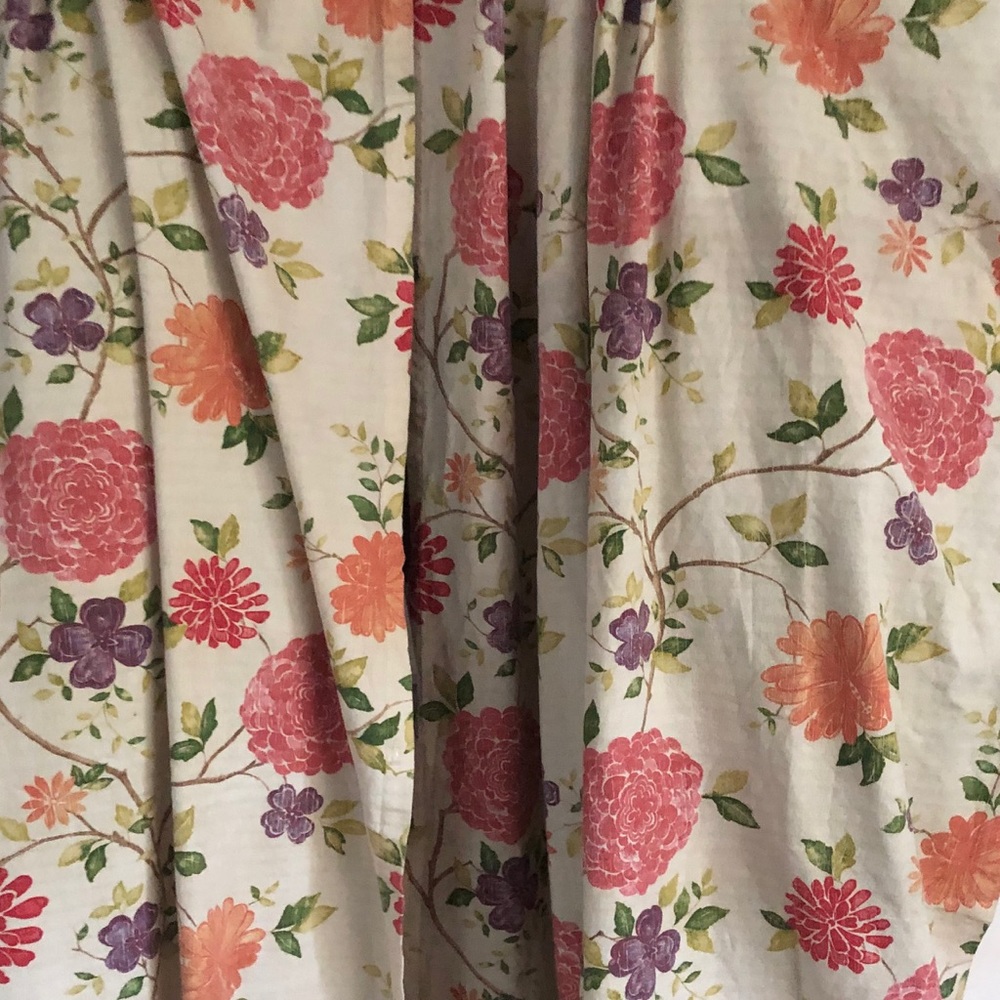 2-Set of PIER 1 Curtains. 108x50